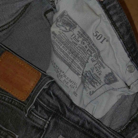 Levi's 501 jeans high waist premium denim - Picture 2 of 11